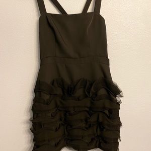 Black cocktail dress